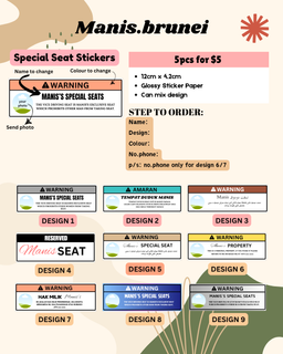 Man Dashboard Stickers