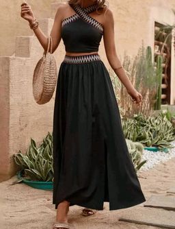 Ladies Top And Skirt Sets