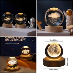LED Crystal Ball Lamp