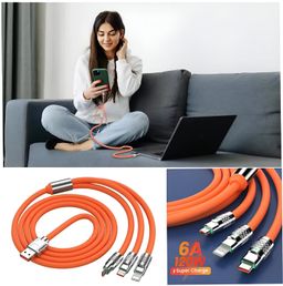 3 in 1 LED Silicone Cable