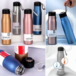 Metallic Vacuum Bottle 550ml