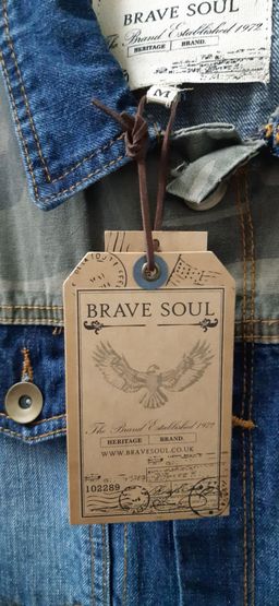 BRAVE SOUL DENIM JACKET