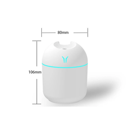  USB Interface Car Essential Oil Aroma Diffuser Portable 250ml Humidifier H2o Mini Air Humidifiers With Light