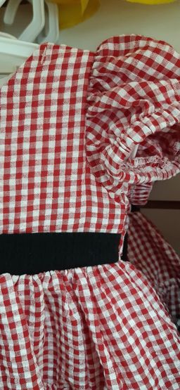 DARLINGS Red Check Dress