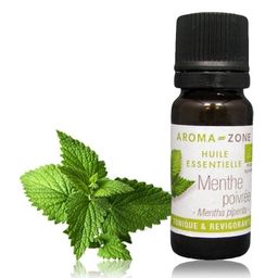 Aroma-Zone MENTHE POIVRÉE Anesthésique et antalgique, antiprurigineuse (calme les démangeaisons) Antimalarique Rafraîchissante Bactéricide, fongicide Anti-inflammatoire intestinale et urinaire
