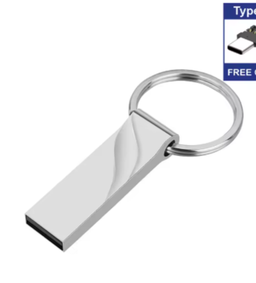 Clé USB de type c ou micro adaptateur gratuit, support à mémoire de 8GB 16GB 32GB 64 GB 256 gb