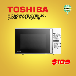 TOSHIBA MICROWAVE OVEN 20L (MWP-MM20P) WH