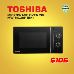 TOSHIBA MICROWAVE OVEN 20L (MW-MG20P) BK