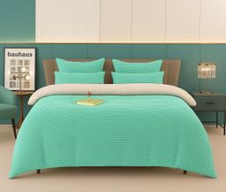 5 Piece Flannel Wool Comforter Set