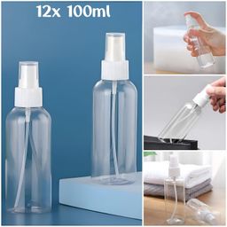 Clear Spray Mist Bottles