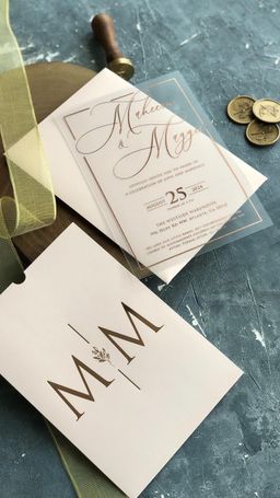 Convites Acrílicos flexíveis