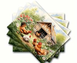 4 Piece Table Placemats Set