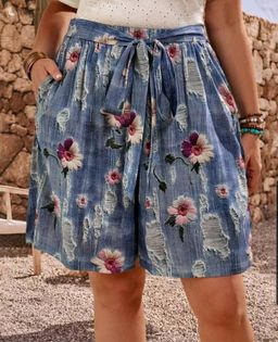 Ladies Plus Size Shorts