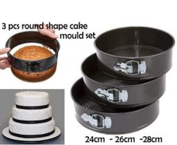 3 Piece Baking Tins