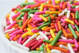 Topping - Color Rice 1kg (pkt)