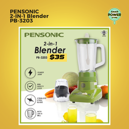 PENSONIC 2-IN-1 BLENDER PB-3203