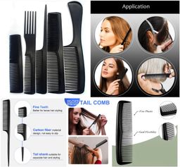 Hair Styling Comb Set x 12 