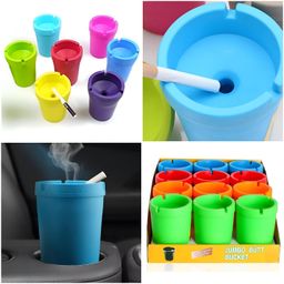 Butt Bucket Ash Trays 12 Piece