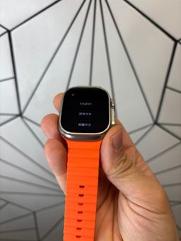 Apple Watch Ultra 49mm Orange Band
