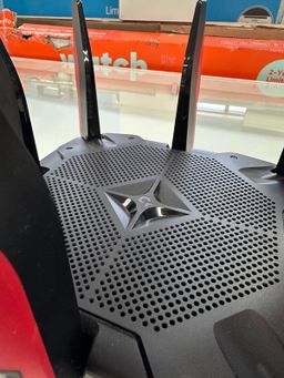 TP-LINK Archer AX11000 Tri-Band Wi-Fi 6 Gaming Router - Black/Red