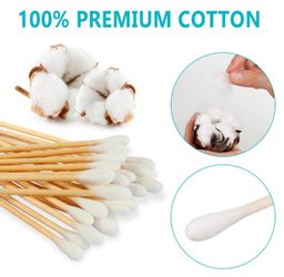 Long Cotton Applicator Swabs (100 pcs)
