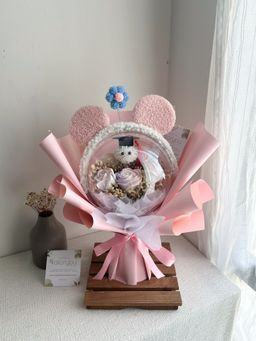 Graduation Ping Pong Acrylic Ball Bouquet 