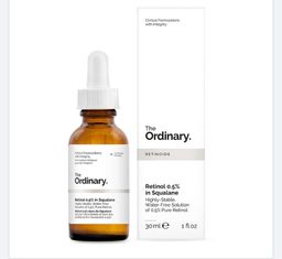 RETINOL 0,5% dans le squalane - 30 ml sérum hydratant pour le visage à base de rétinol et de squalane pour raffermir et repulper visiblement la peau