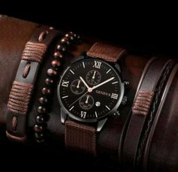 Men Watch Bracelet Sets 