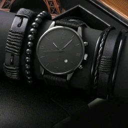 Men Watch Bracelet Sets 