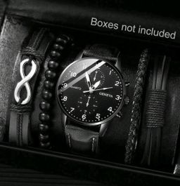 Men Watch Bracelet Sets 