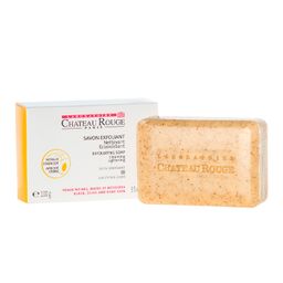 SAVON DERMATOLOGIQUE EXFOLIANT  aide à se débarrasser des cellules mortes de votre peau afin de la purifier et de la rendre plus douce. 