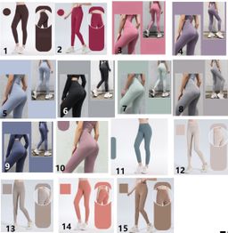 L - High Waist Yoga paint 