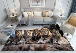 3D Animal Print Carpets