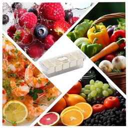 Multi-Purpose 5 Compartment Storage