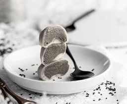 Black Sesame Cream Mochi 1 Pcs