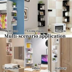 Floating Corner Shelf  