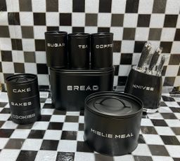 Breadbin & Canister Combo