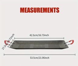 Premium-Quality Rectangular Stovetop Non-Stick Grill Pan