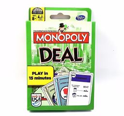 Monopoly Deal Card Game Green 