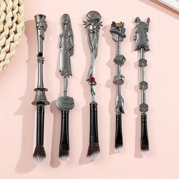 5 Set of The Nightmare Before Christmas Makeup Brush 