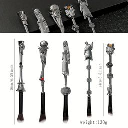5 Set of The Nightmare Before Christmas Makeup Brush 