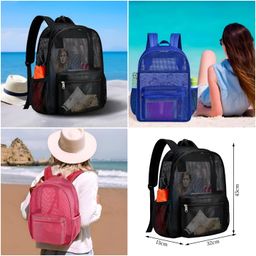 Large Mesh Backpack
