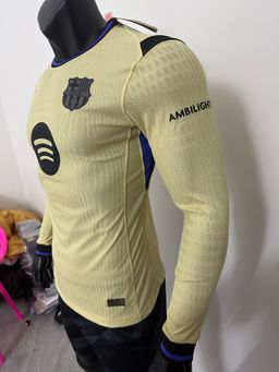Barcelona away jersey long sleeve 