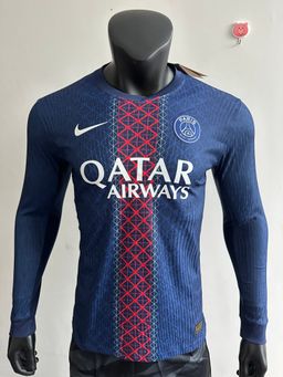 Paris saint Germain home long sleeve jersey 