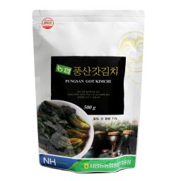 풍산 갓김치 Leaf Mustard Kimchi 500g