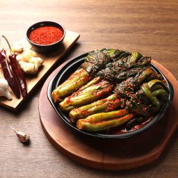 풍산 갓김치 Leaf Mustard Kimchi 500g