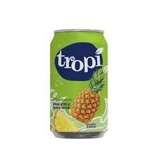 Tropi  Pineapple Canned Juice Drink 330ml