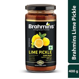 Brahmins Lime Pickel Red 400Gm