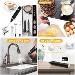 Rechargeable Milk Frother