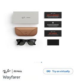 Promo Ray-Ban Wayfarer Meta Smart Glasses 📢